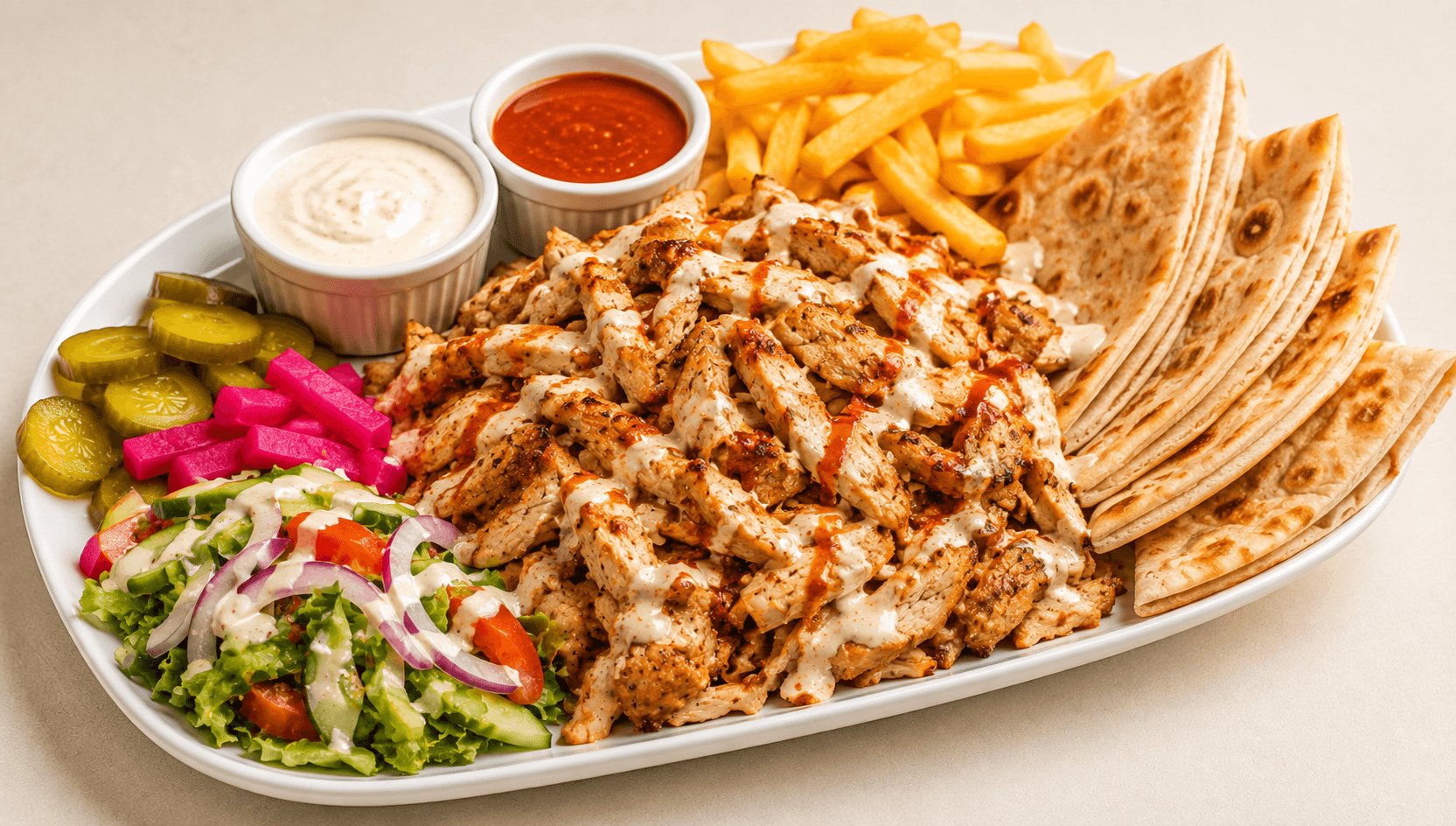 Platter Shawarma